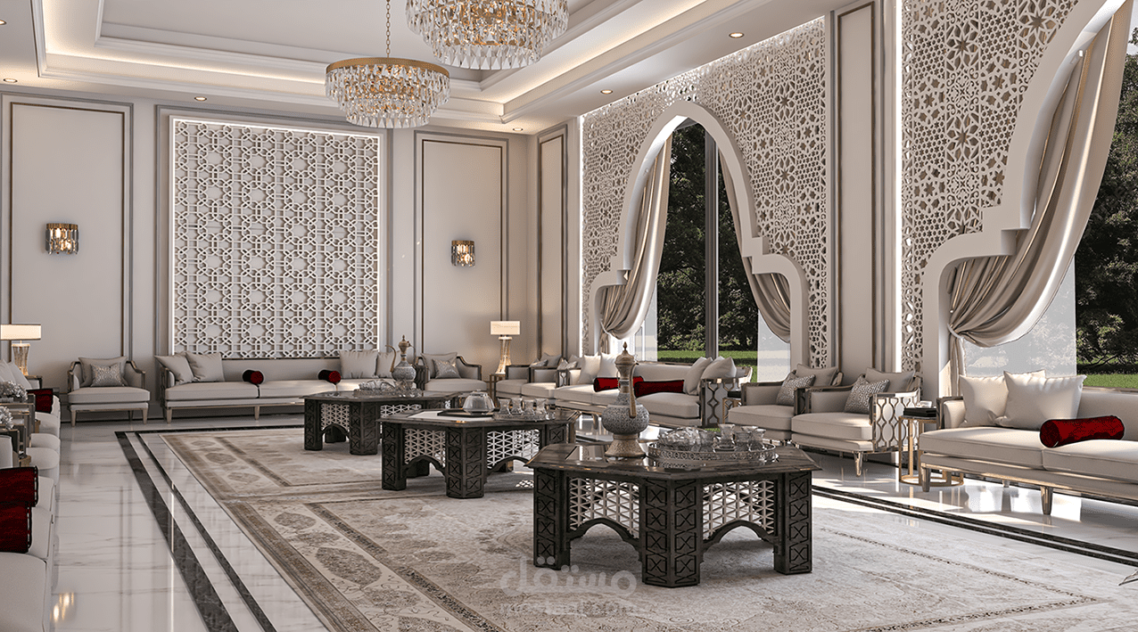 تصميم استراحه رجال في الرياض