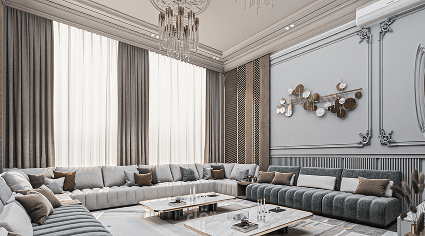 تصميم مدخل و مجلس رجال في السعوديه