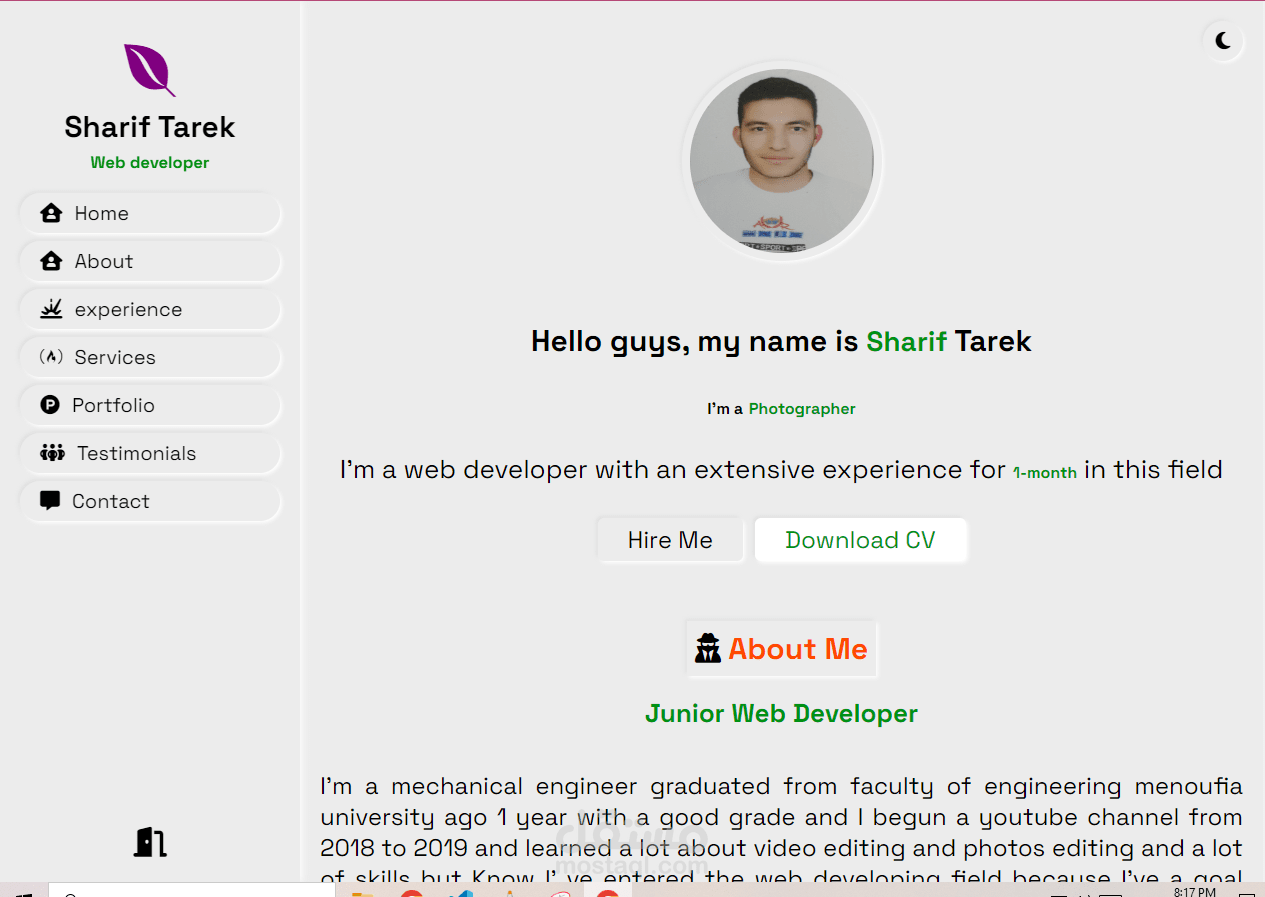 new portfolio