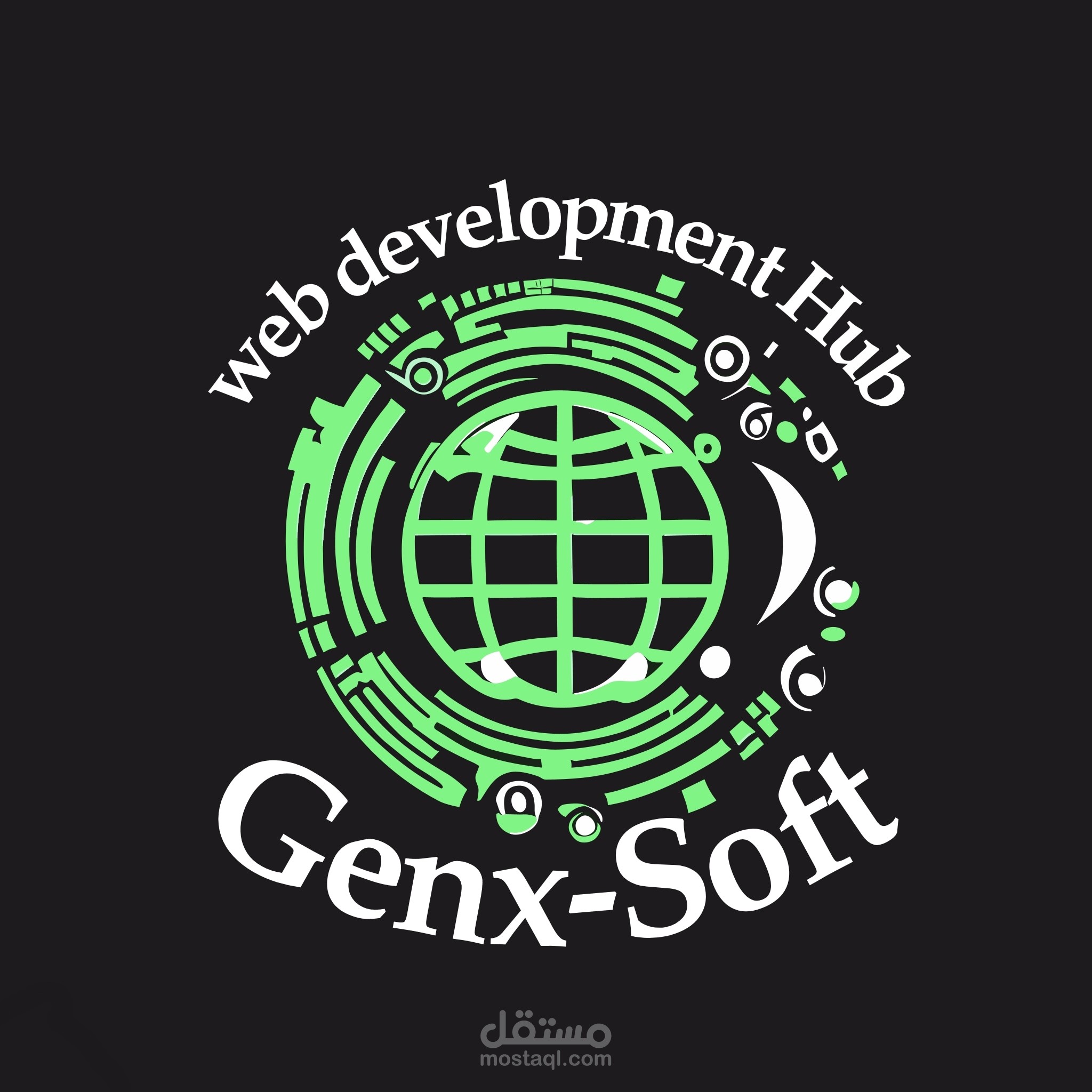 لوجو ل شركه تطوير مواقع الكترونيه