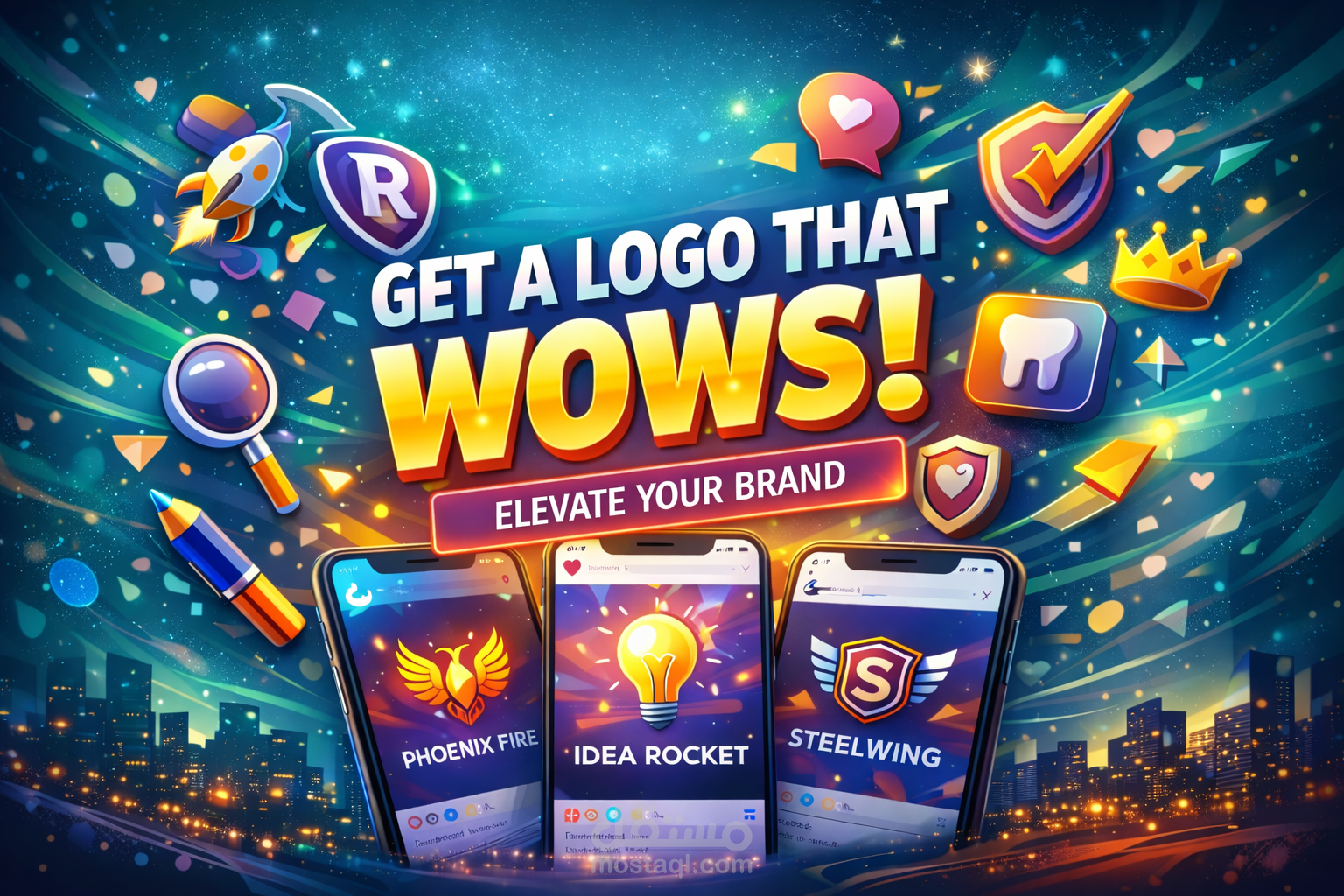 تصميم شعار احترافي / Design Logo