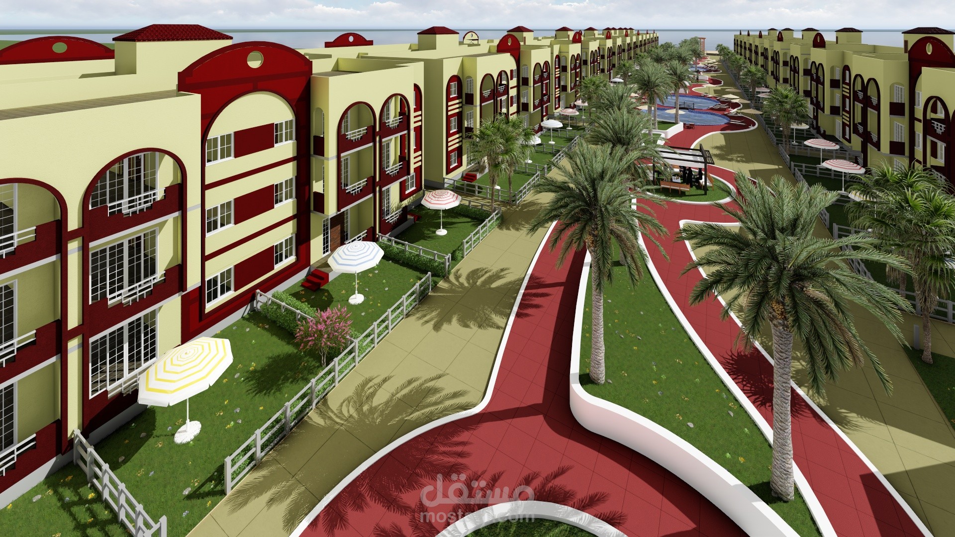 قرية سياحية (بلولاجون) - جنوب سيناء