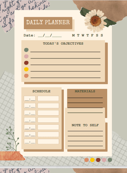 DAILY PLANNER