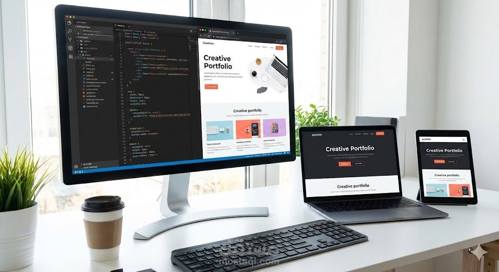 مبرمج Front-End خبير في تحويل التصاميم (PSD/Figma) إلى مواقع تفاعلية