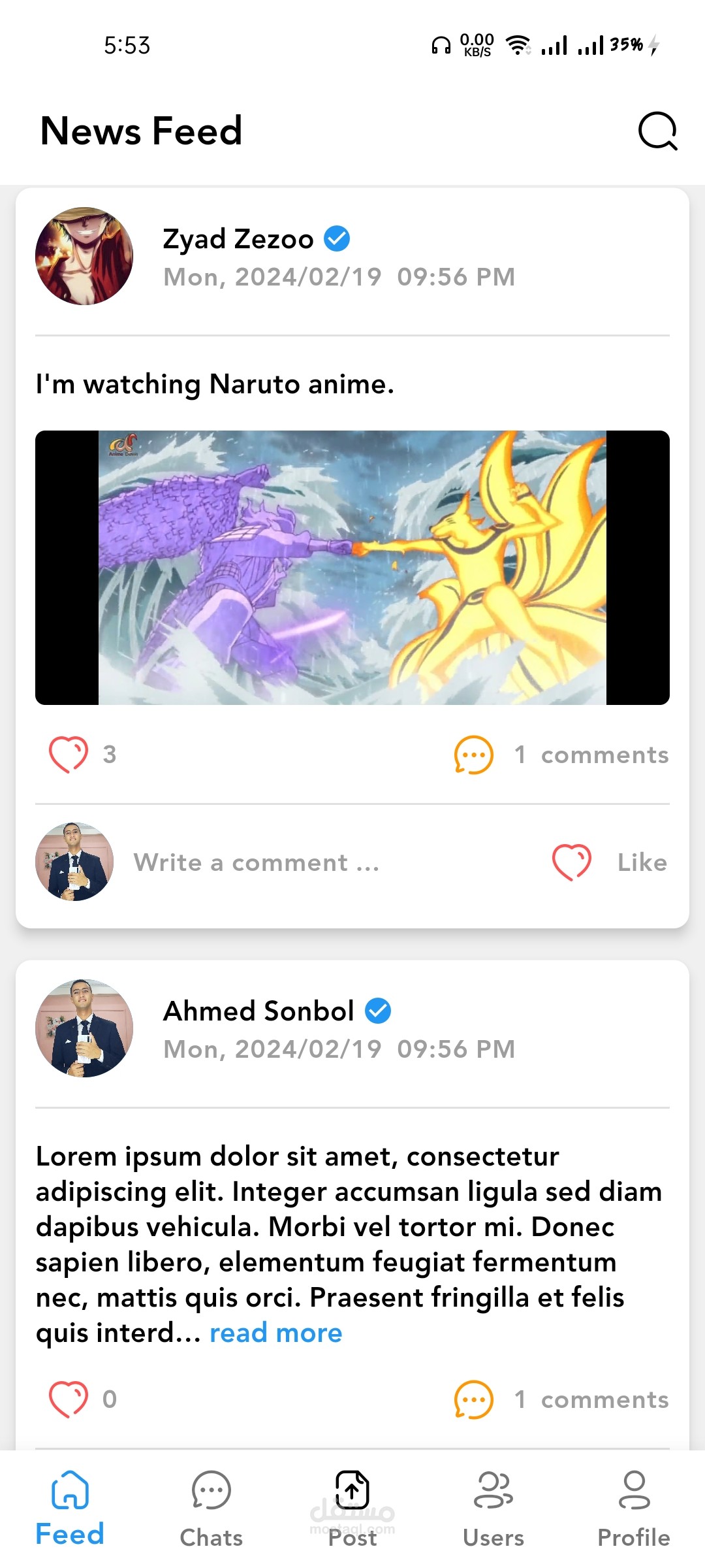 Social App
