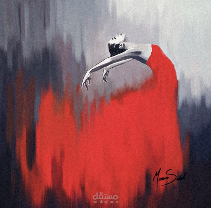 ديجيتال ارت " راقصة باليه "
