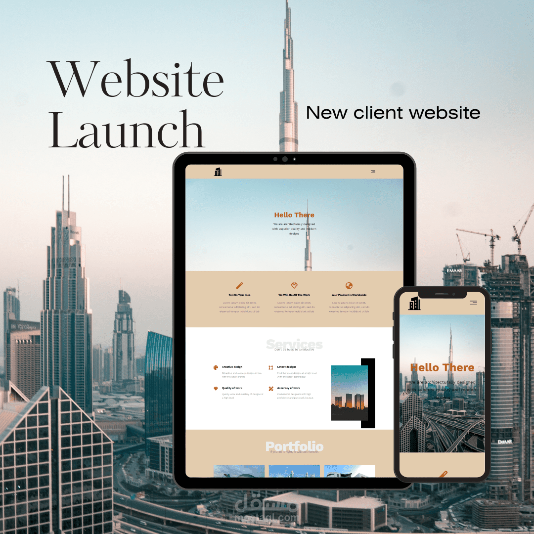 Architectural design website