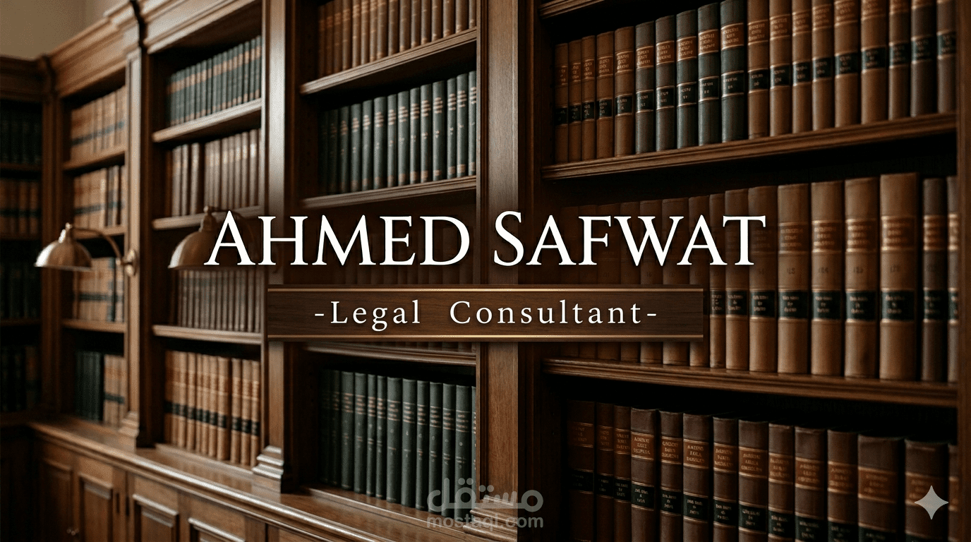 الهوية المهنية لمكتب المستشار أحمد صفوت محي الدين للمحاماة والاستشارات القانونية والعقارية