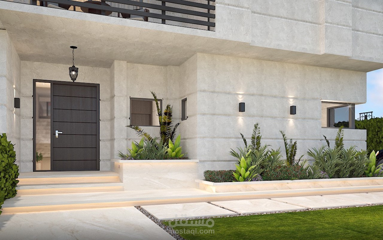 تصميم خارجى لفيلا