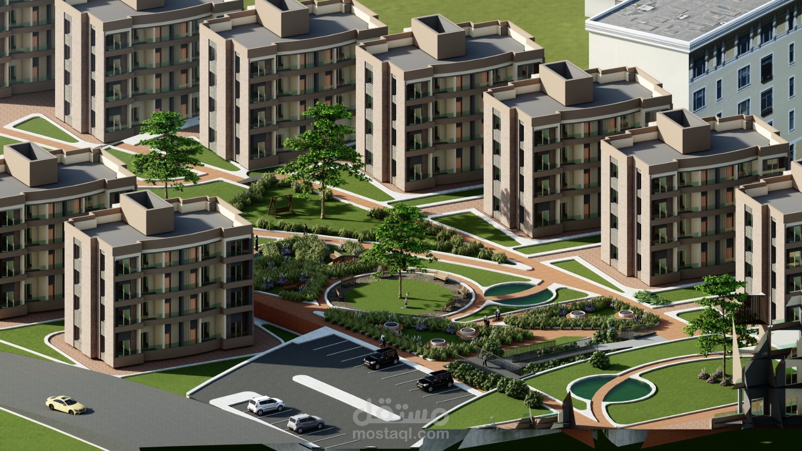 مجاورة سكنية