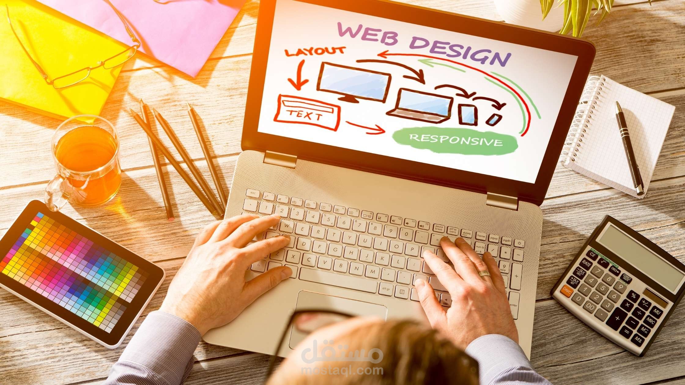 تصميم مواقع الويب