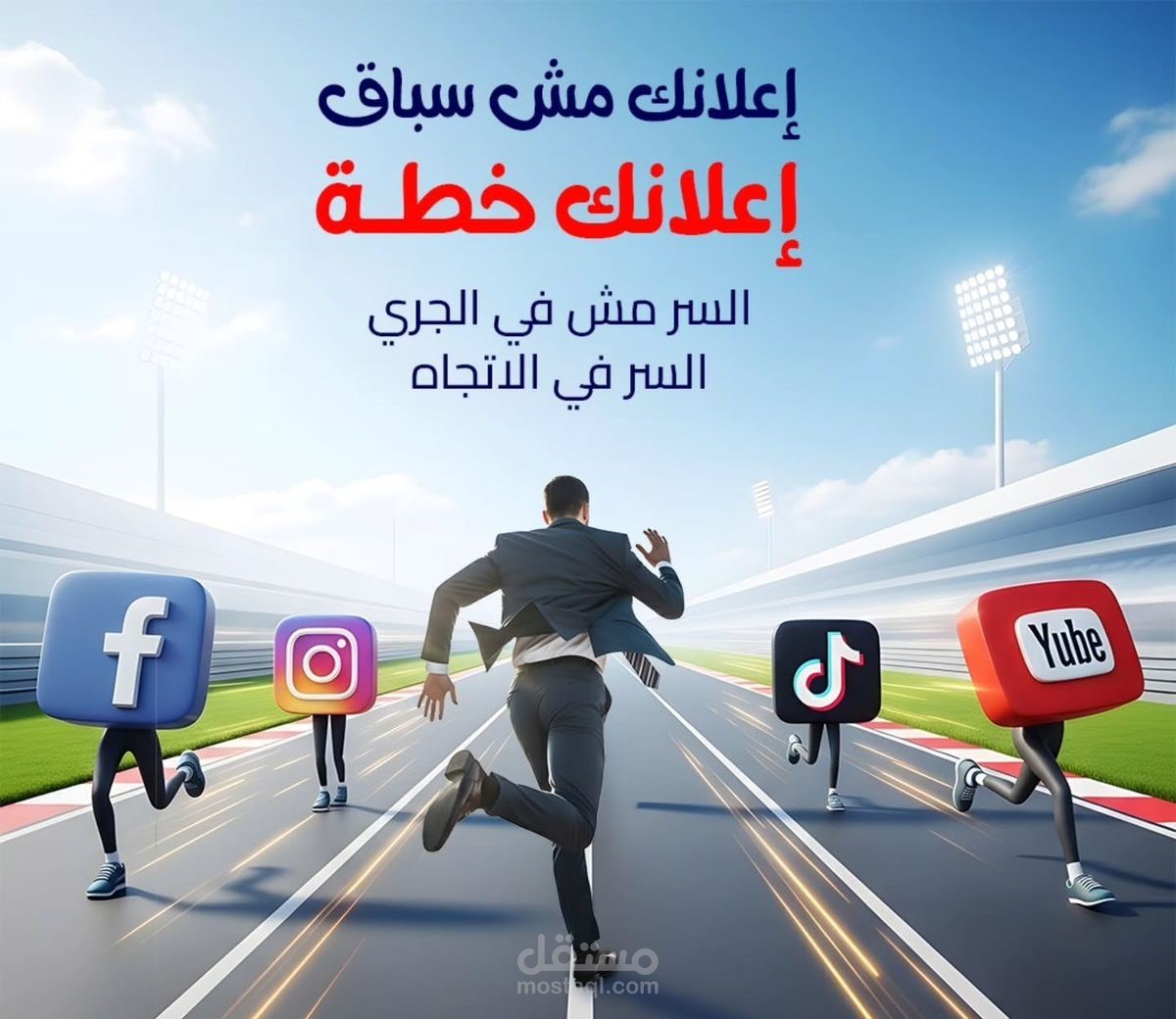 خطة أعلانية خاصة بتوزيع الميزانية