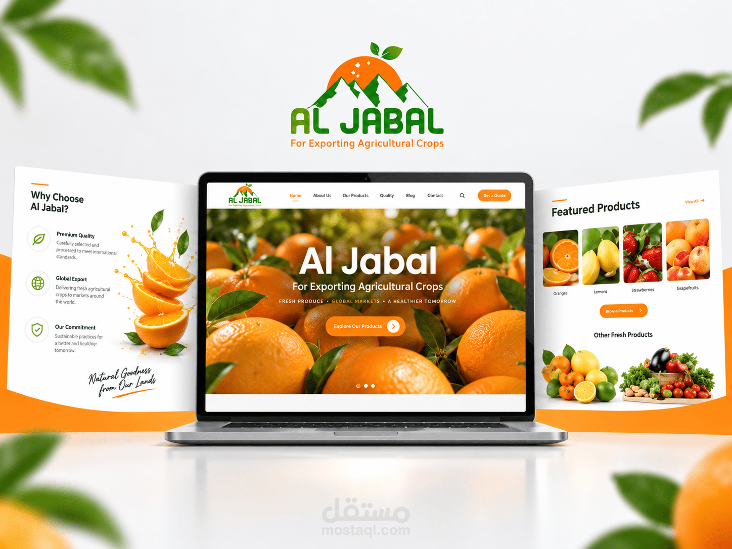 الجبل – لتصدير المنتجات الزراعية