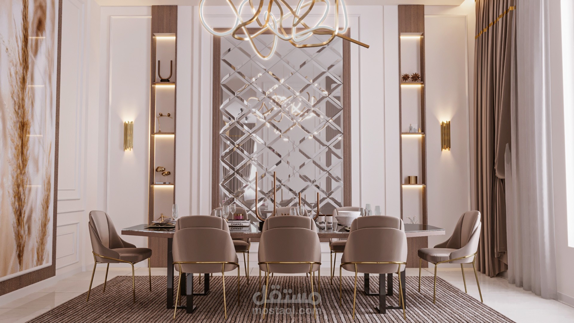 تصميم غرفة طعام