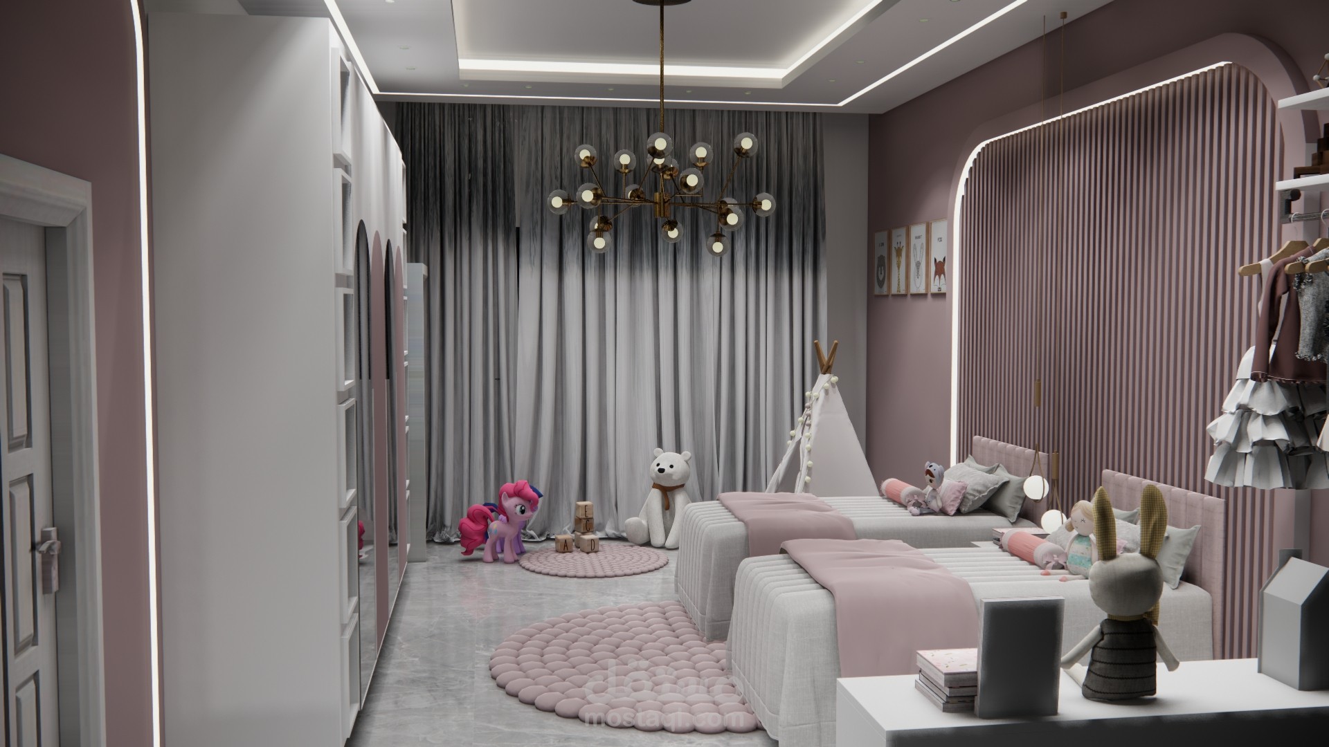 تصميم غرفة أطفال