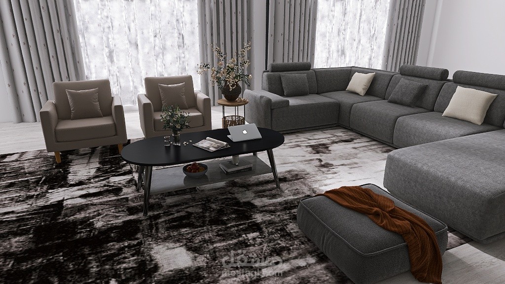 تصميم داخلي لمبنى سكني