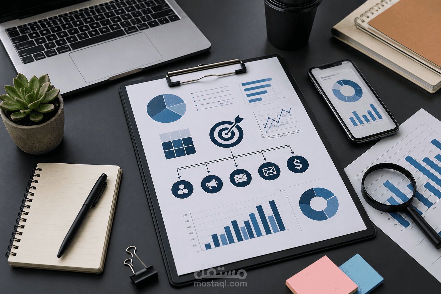 إعداد خطة تسويقية احترافية