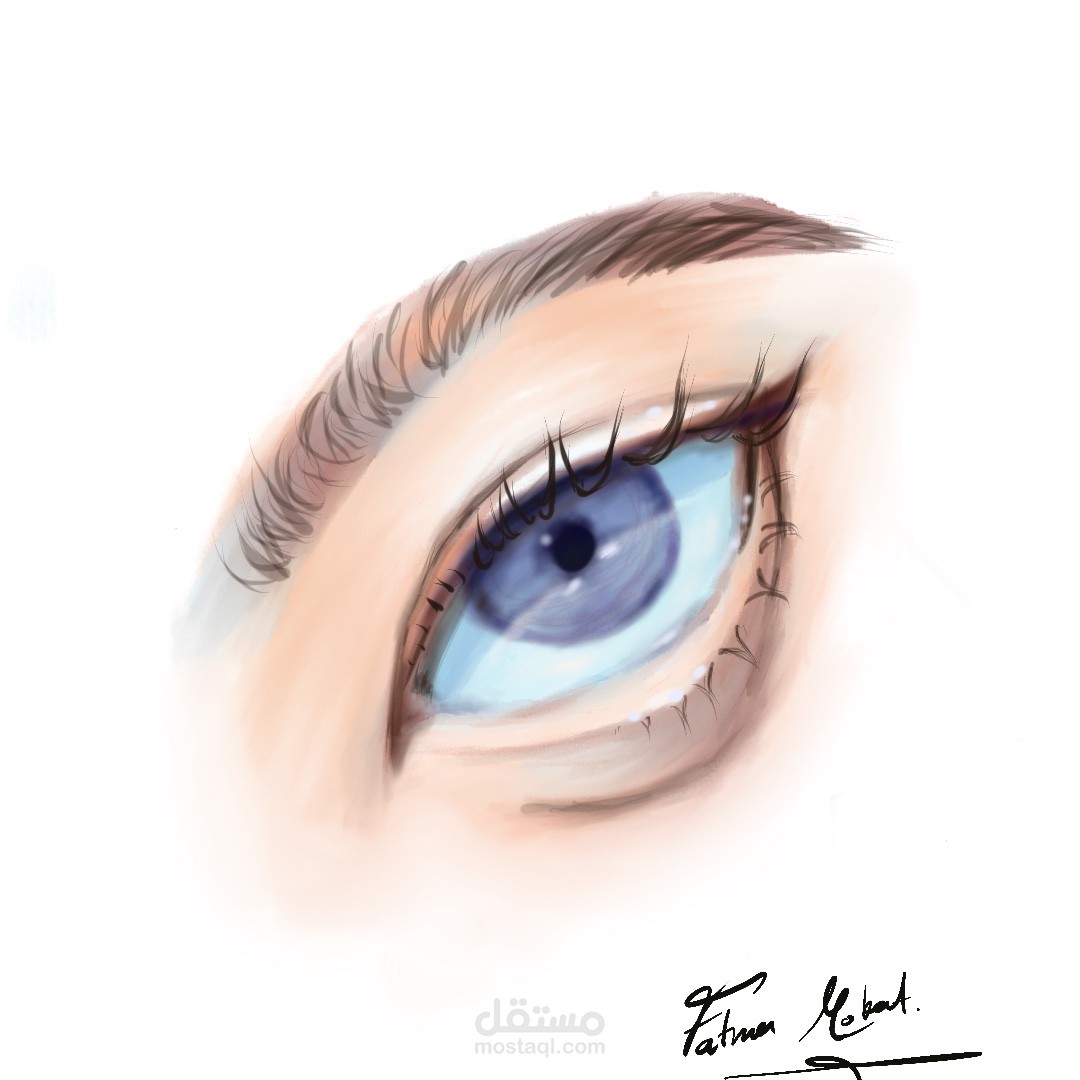 Eye digital art