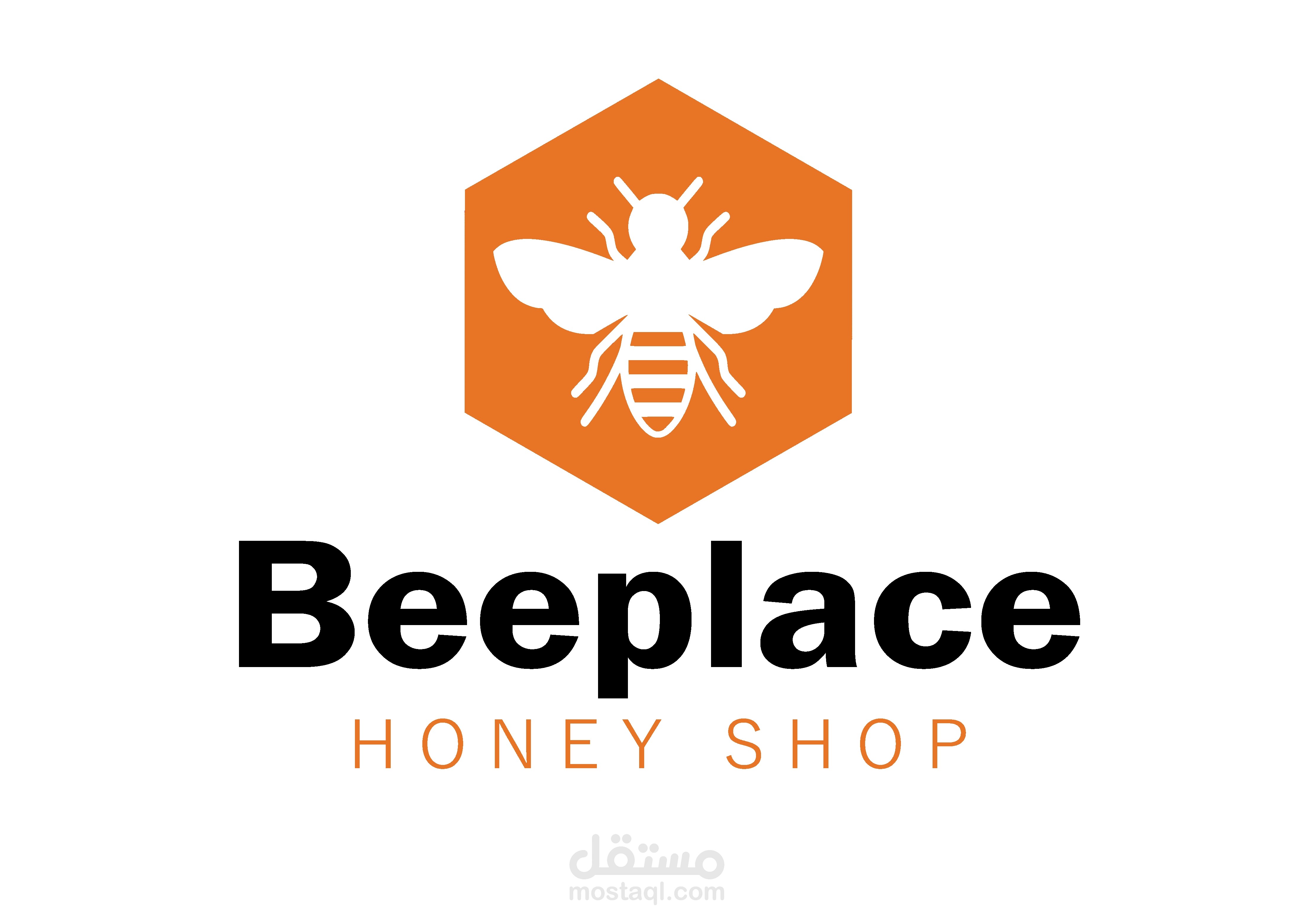 Honey shop logo