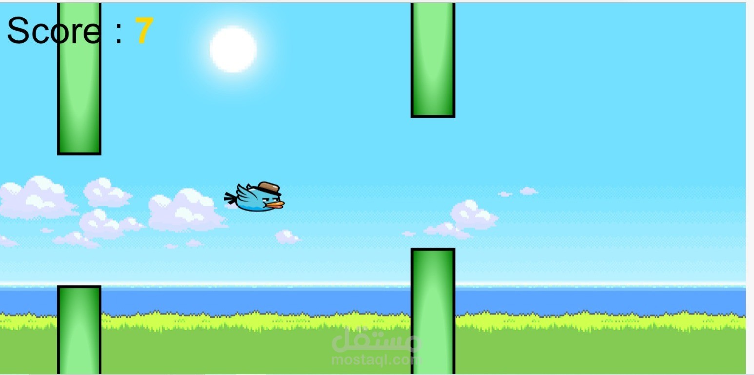 لعبة باستخدام الجافا سكريبت(Flappy Bird)