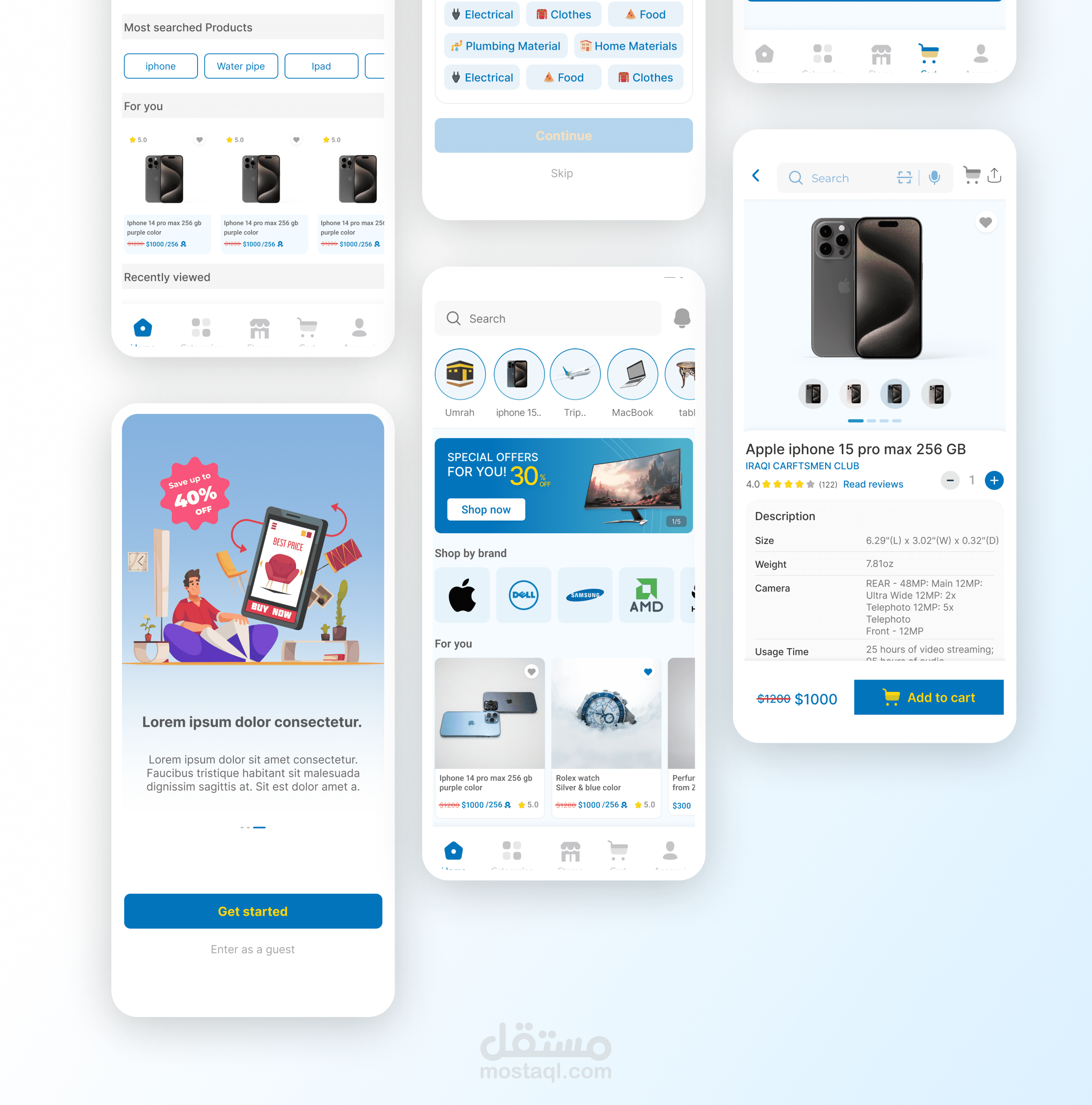 Shopix: E-Commerce App for Seamless Online Shopping.