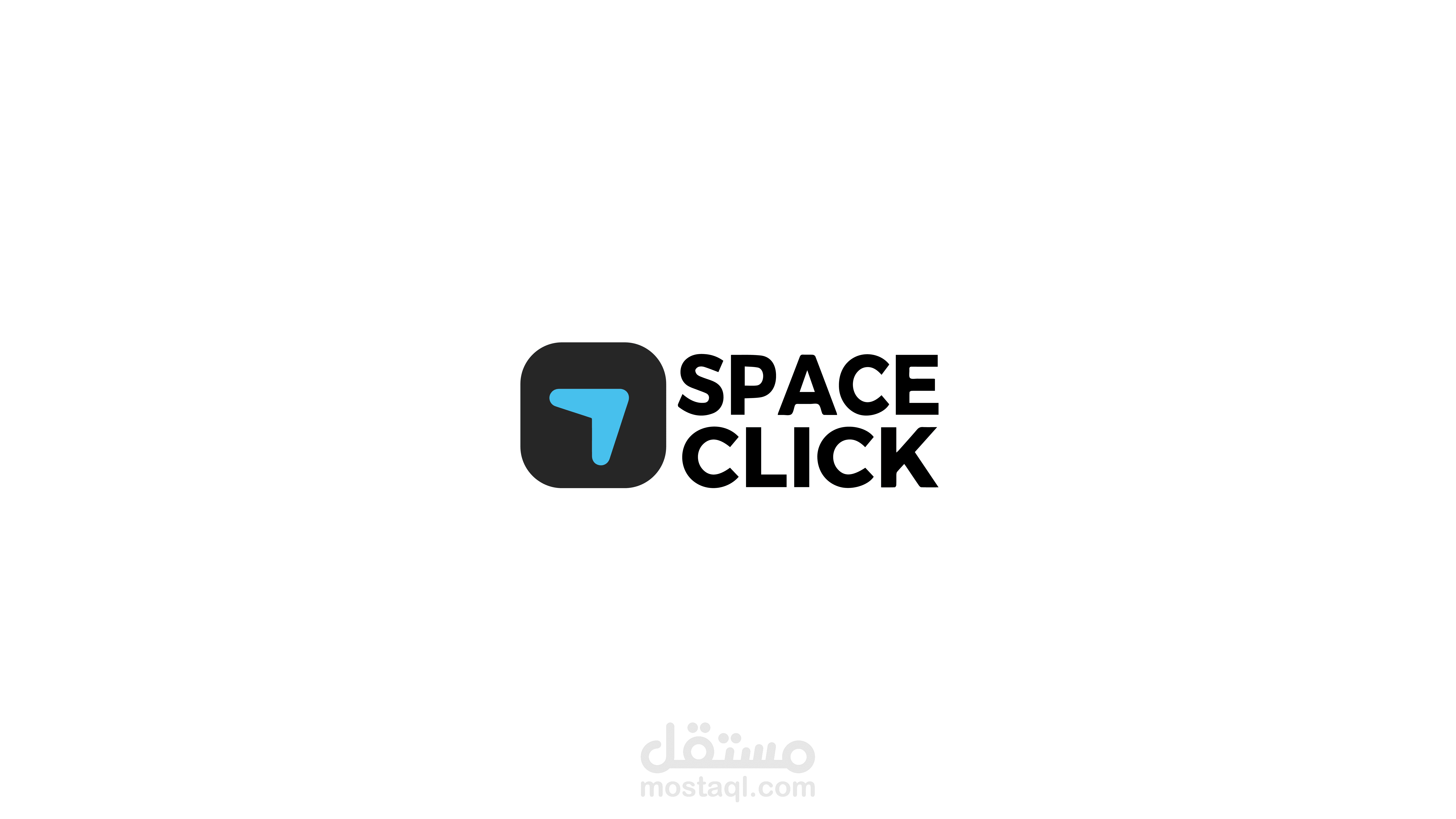 تحريك شعار  space click