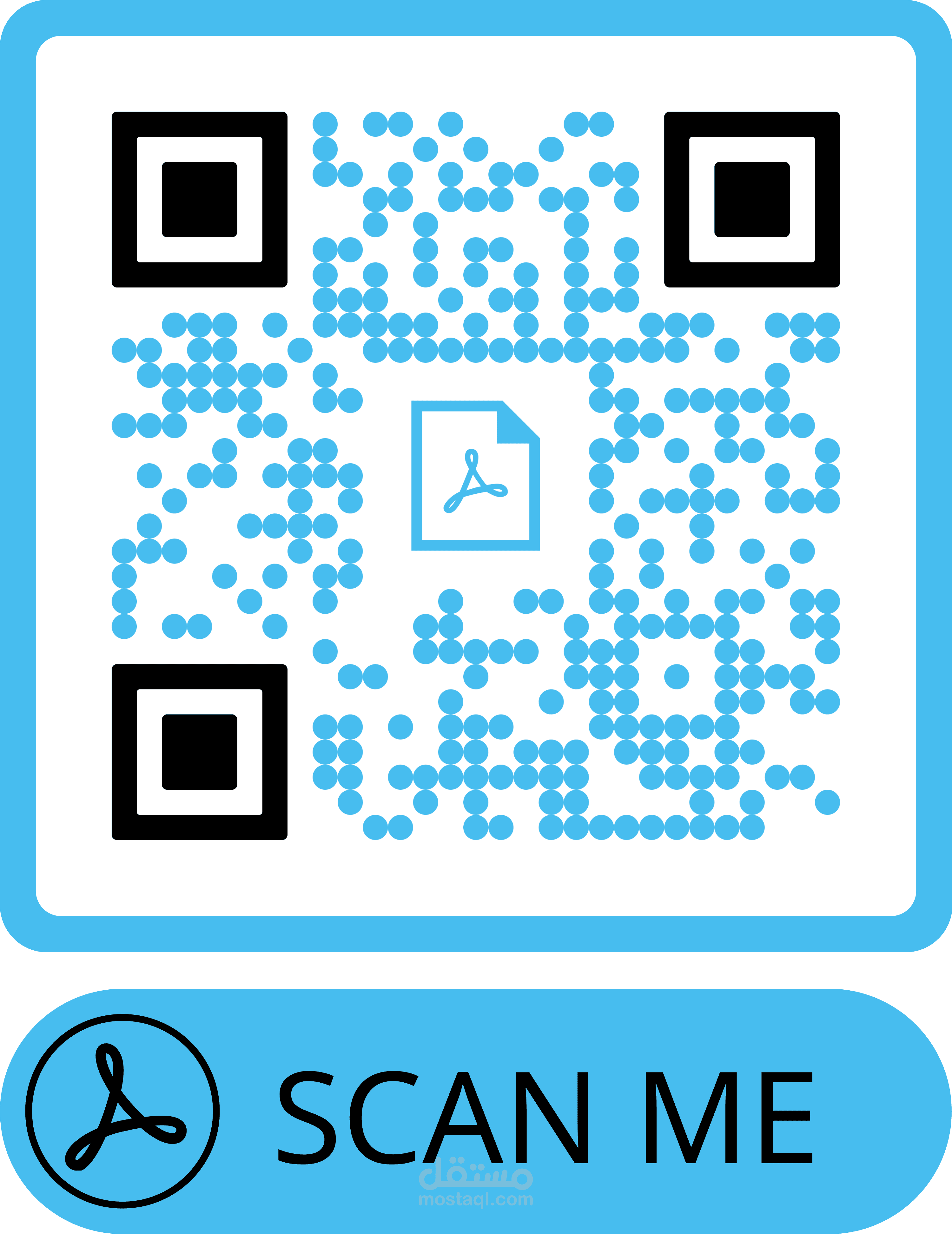 اقوم بتصميم QR code باحترافية وفي وقت قياسي