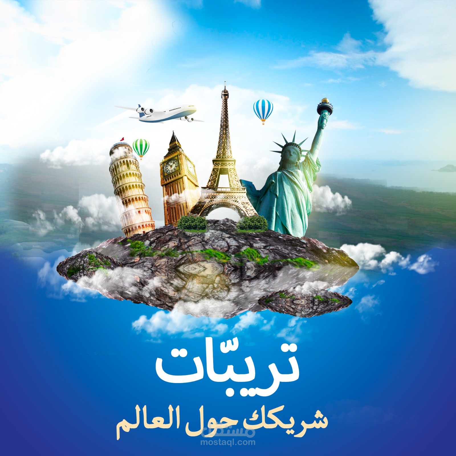 بوستر خاص لشركه سياحه