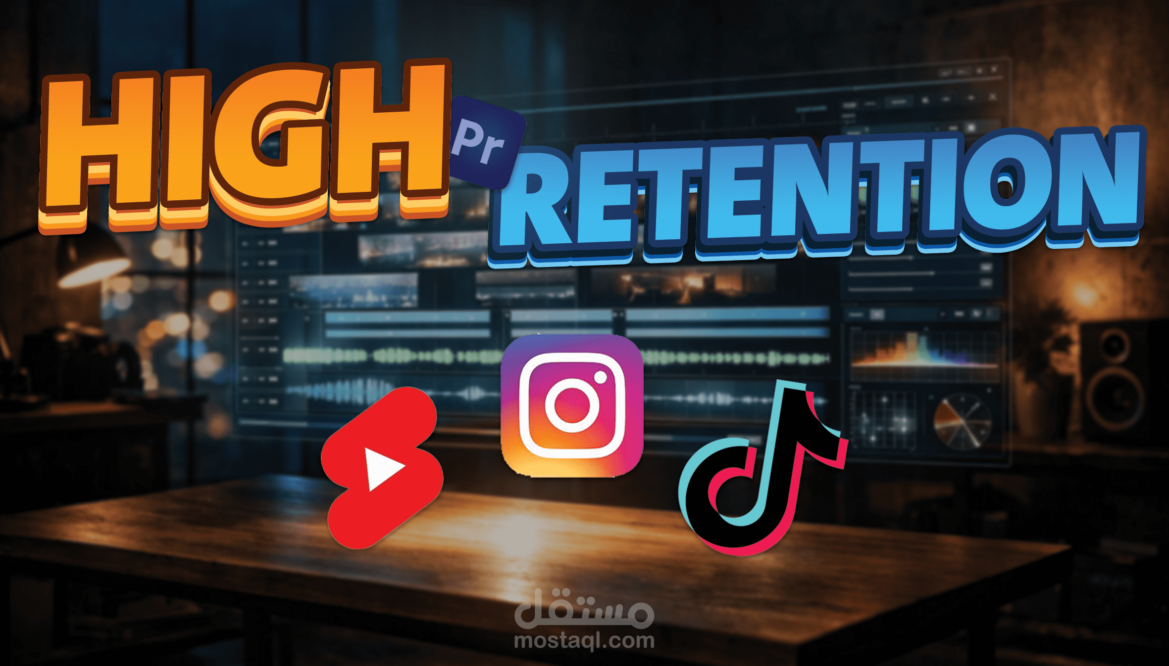 مونتاج فيديو قصير بأسلوب درامي مؤثر لزيادة الاحتفاظ بالمشاهد