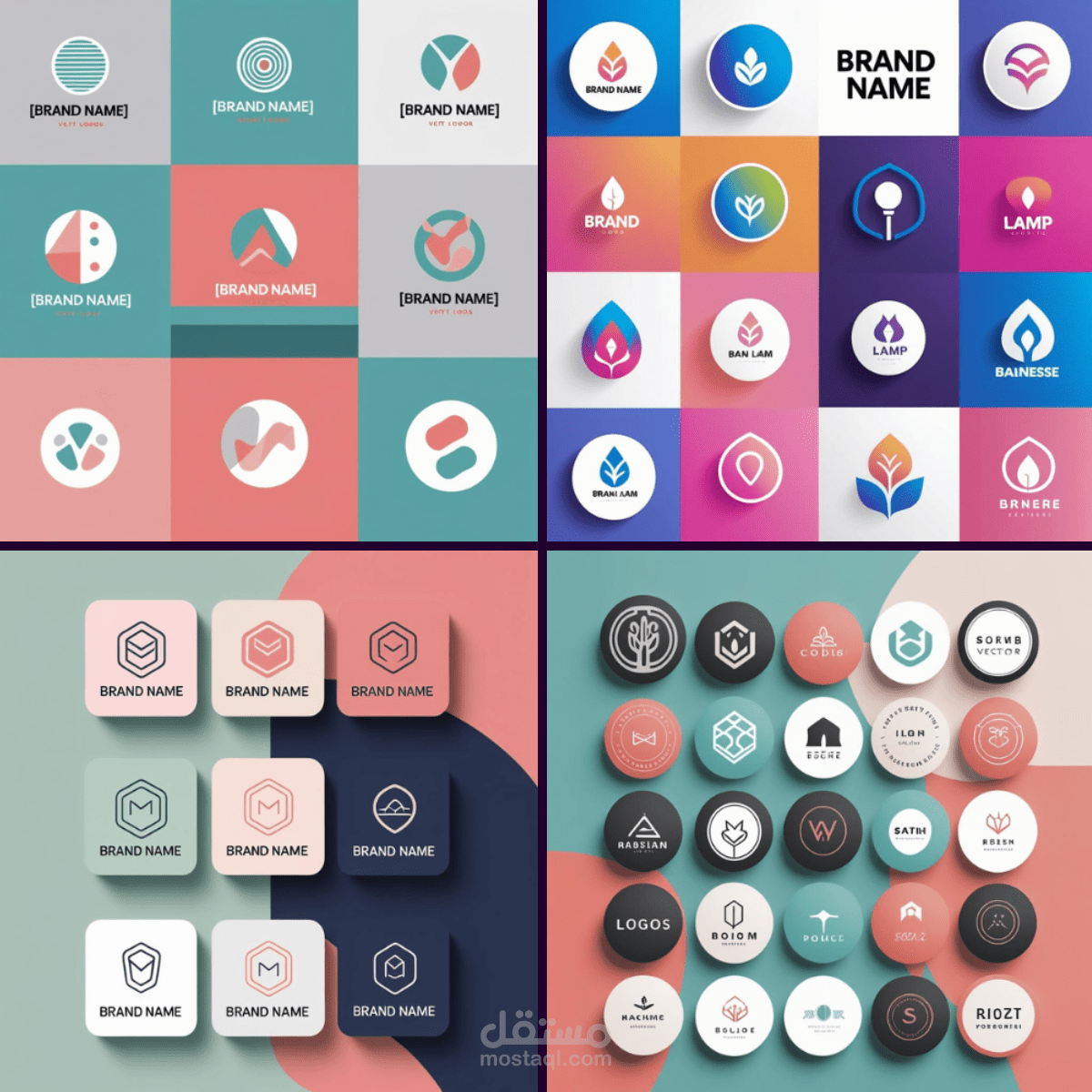 تصميم لوجو احترافي يعبر عن هوية مشروعك