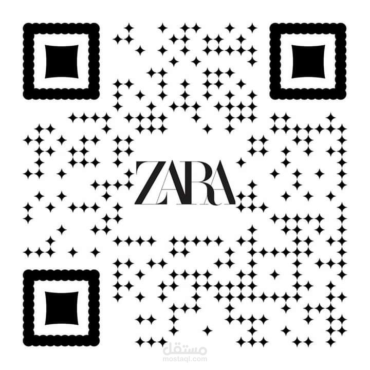عمل Qr code