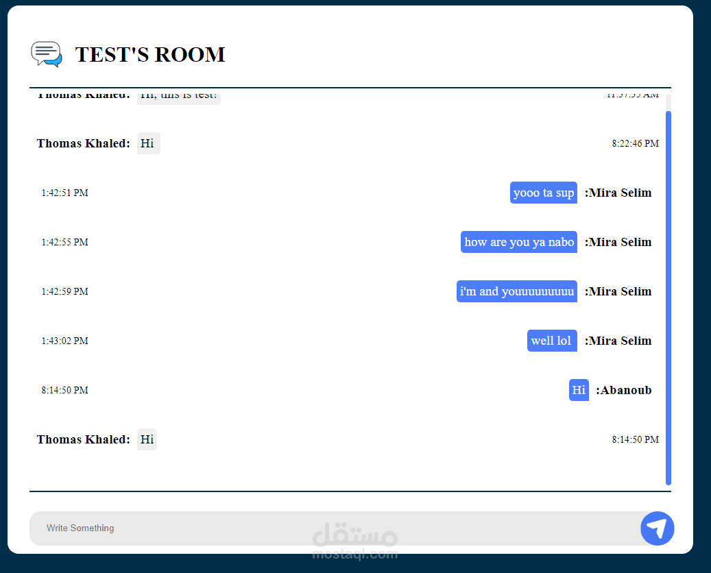 ReactJS Chatapp using firebase