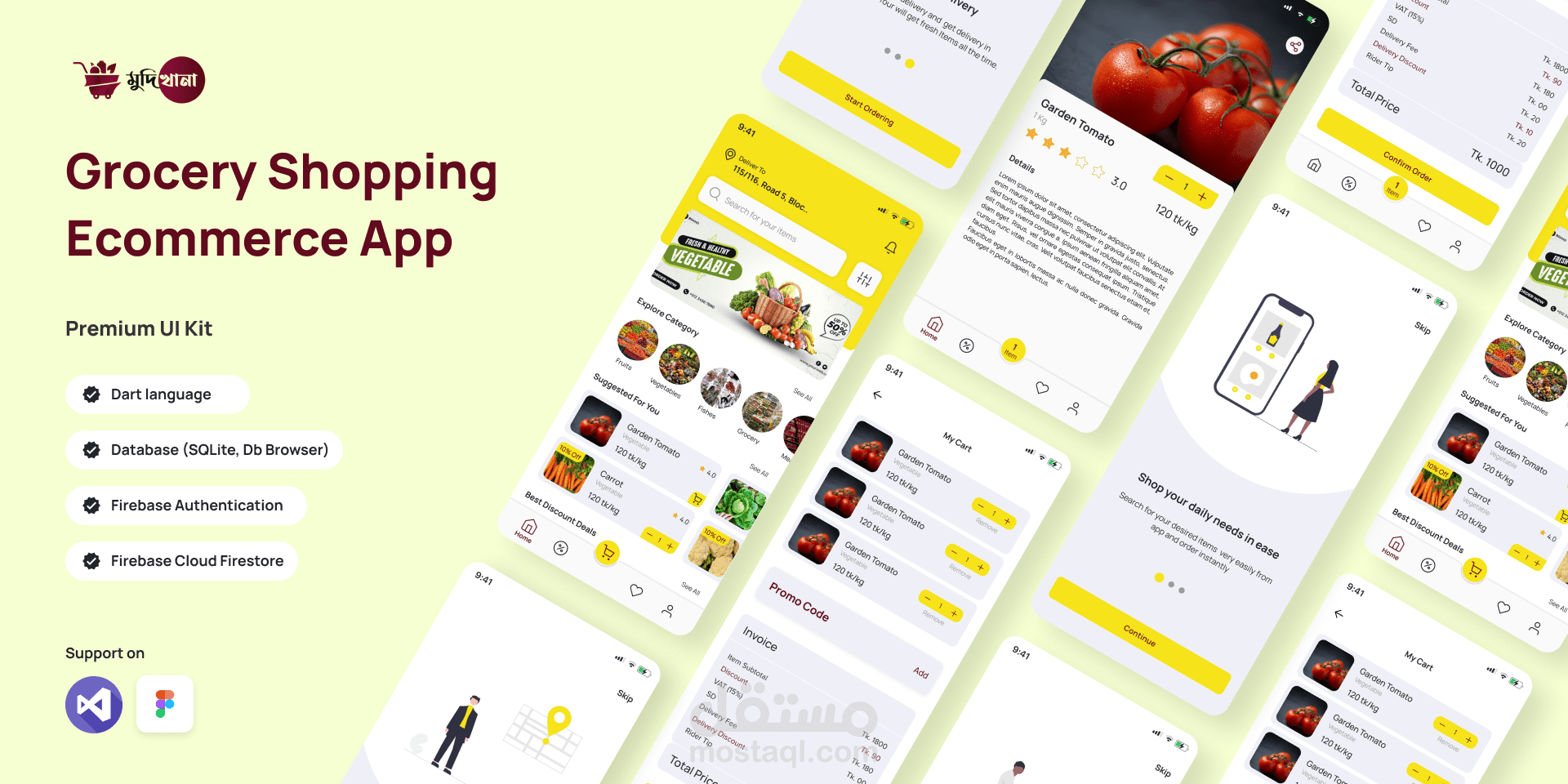 Grocery Shopping Ecommerce App