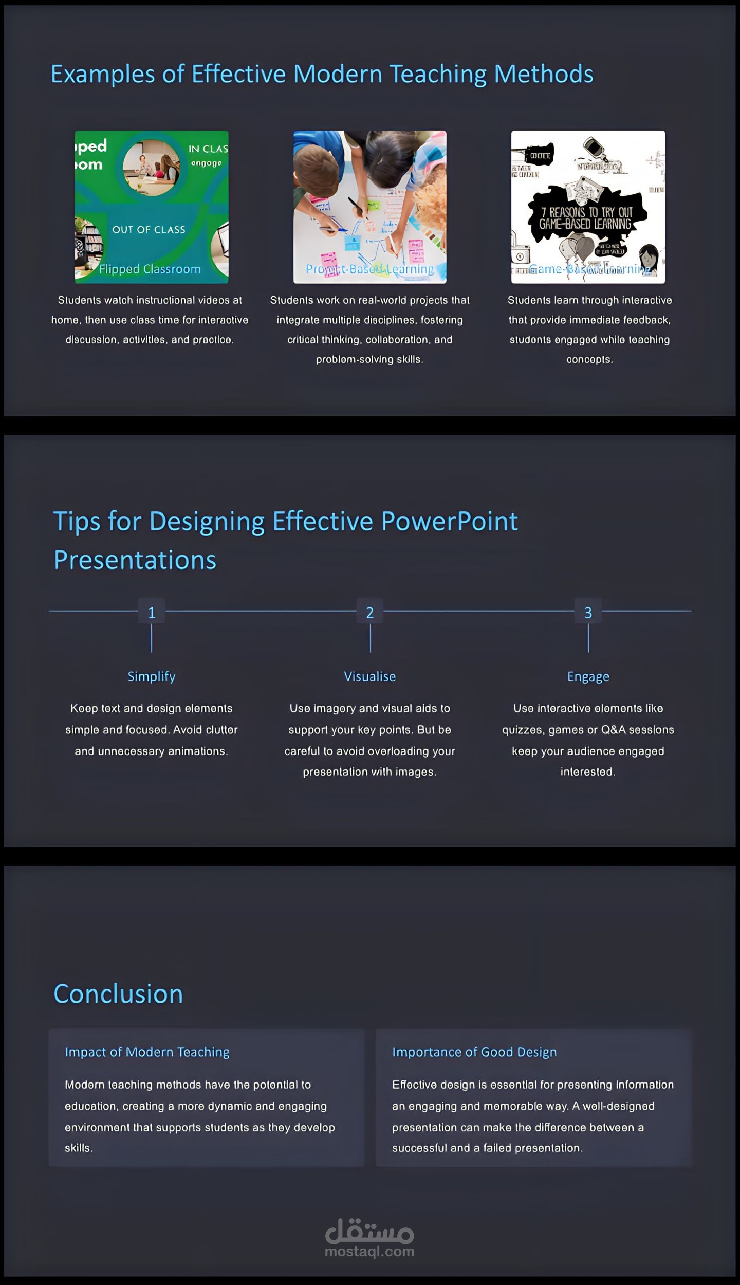 تصميمي لعرض Powerpoint