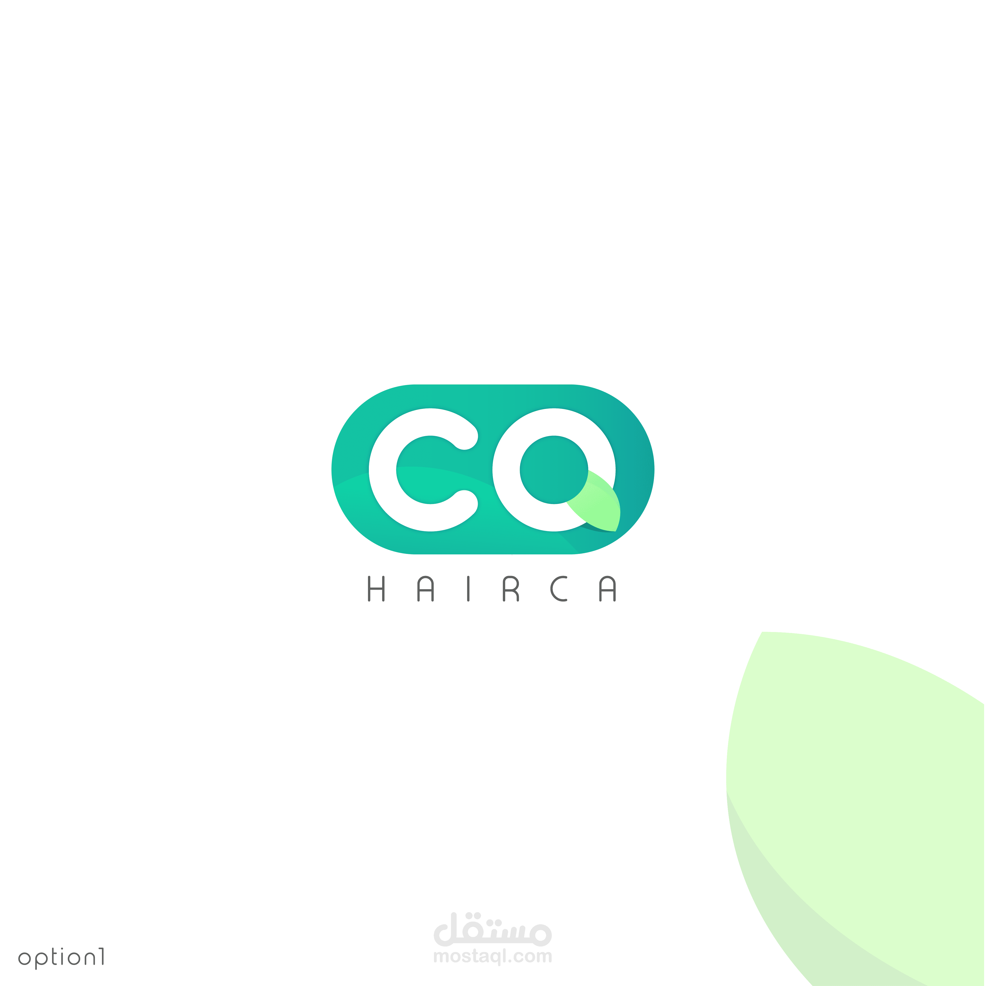تصميم شعار منتجات شعر HairCa