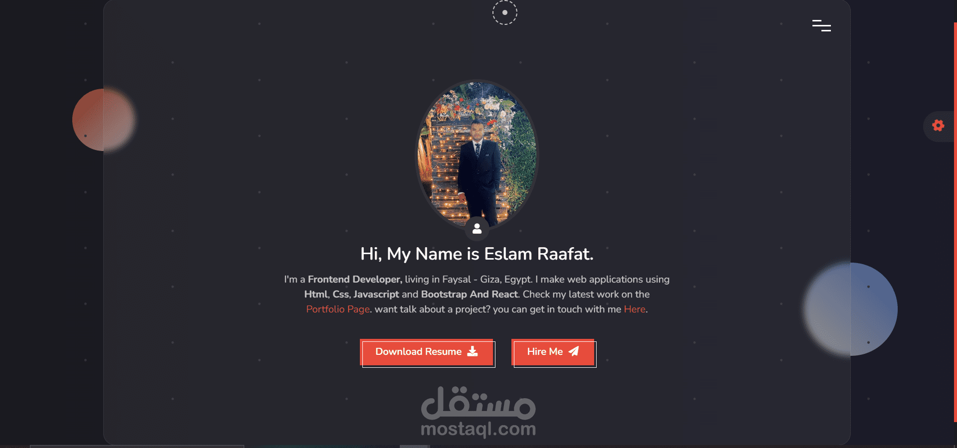هذا الموقع الخاص بي .. لعرض جميع اعمالي