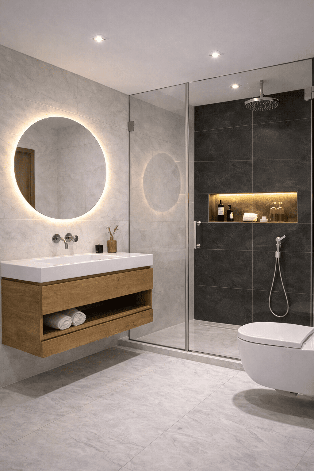 تصميم حمّام عصري