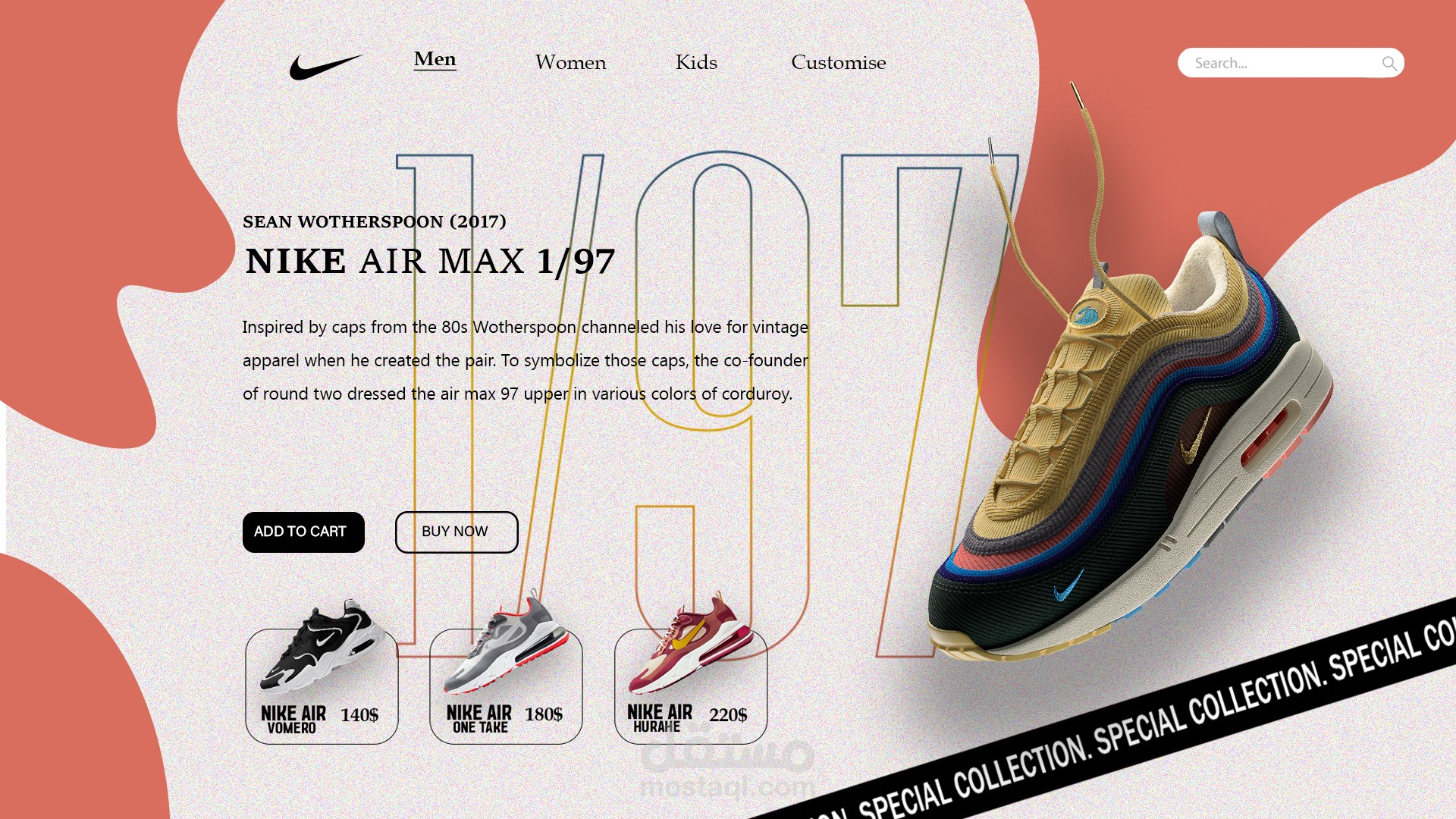 Web Designing For Nike