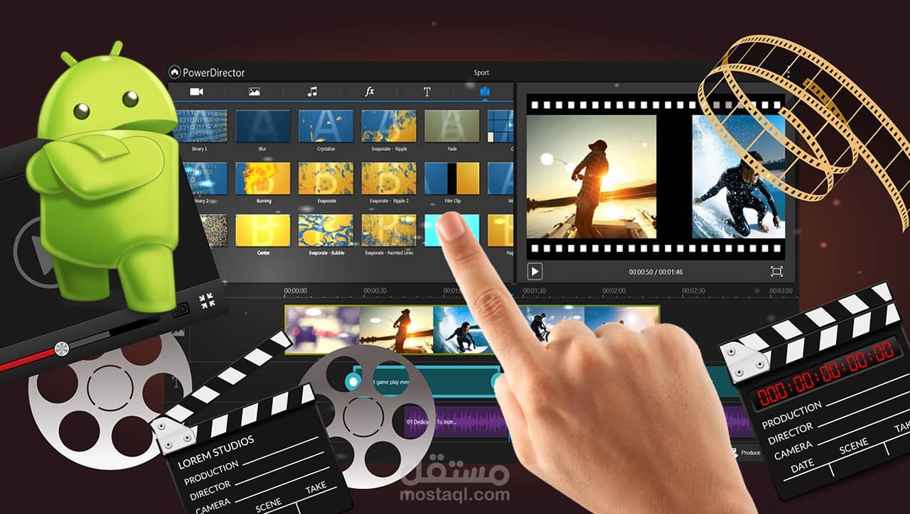 مصممة فيديو