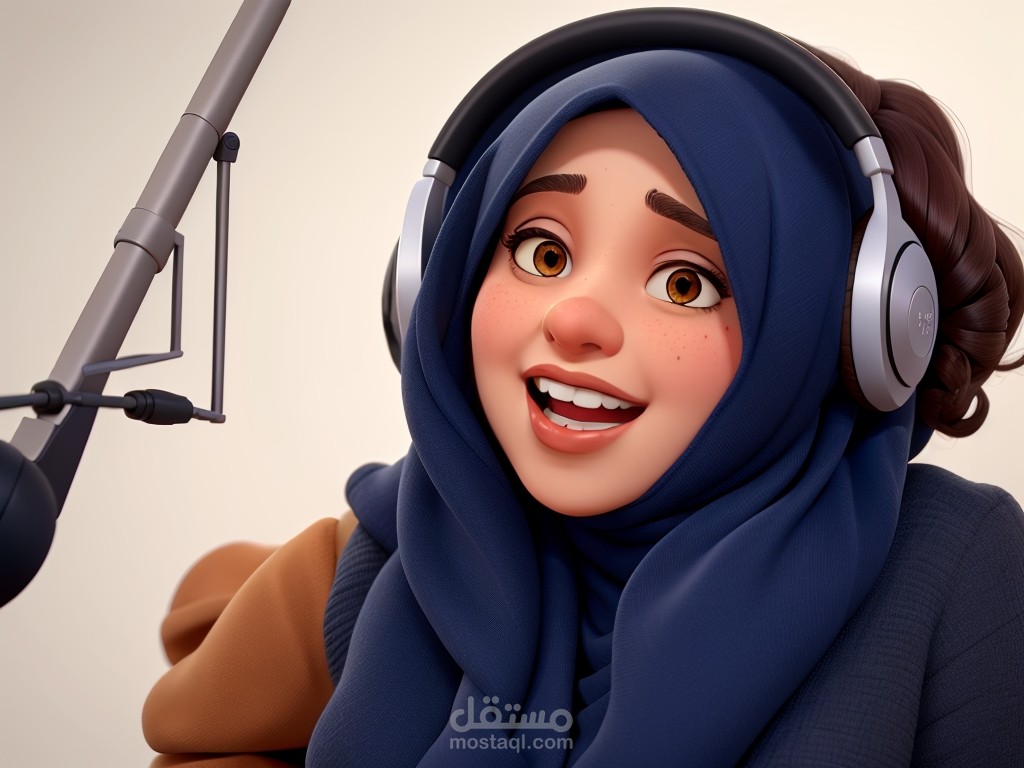 تعليق صوتي بألوان مختلفة و متنوعة باحترافية و بأعلي جودة