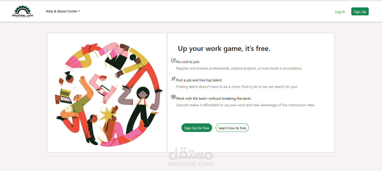 مشروع كامل Allwork الشبيه و للموقع المشهور للFreelancers بإستخدام Django Framework