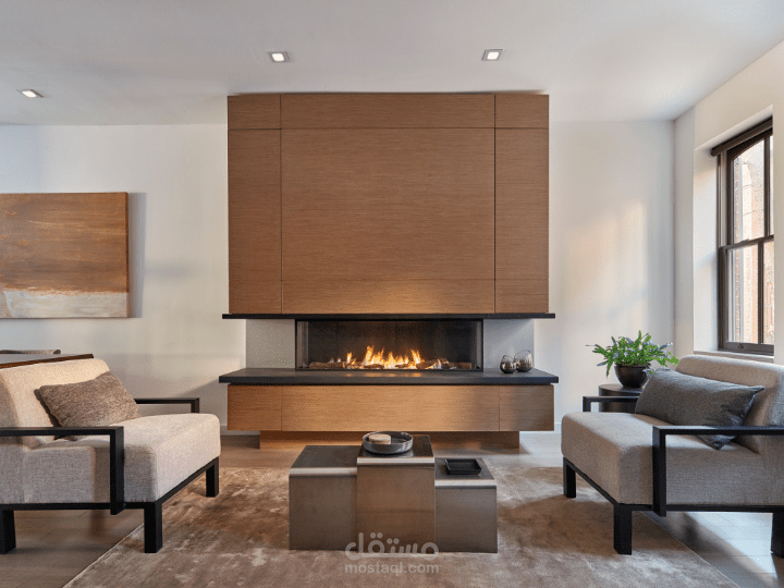 استغلال مساحة جانب سلم المنزل