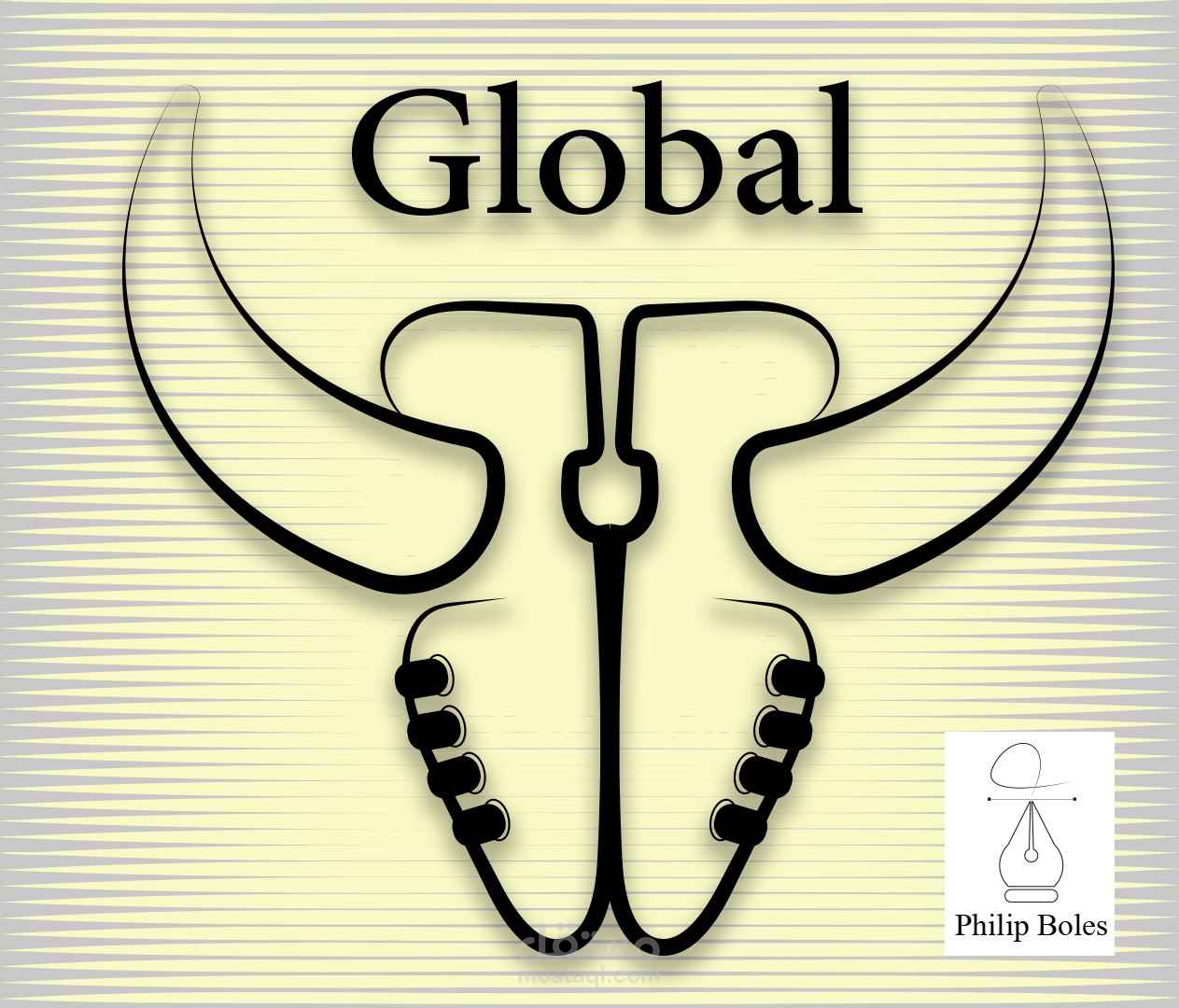 لوجو شركة جلوبل العاليمية للاحذية