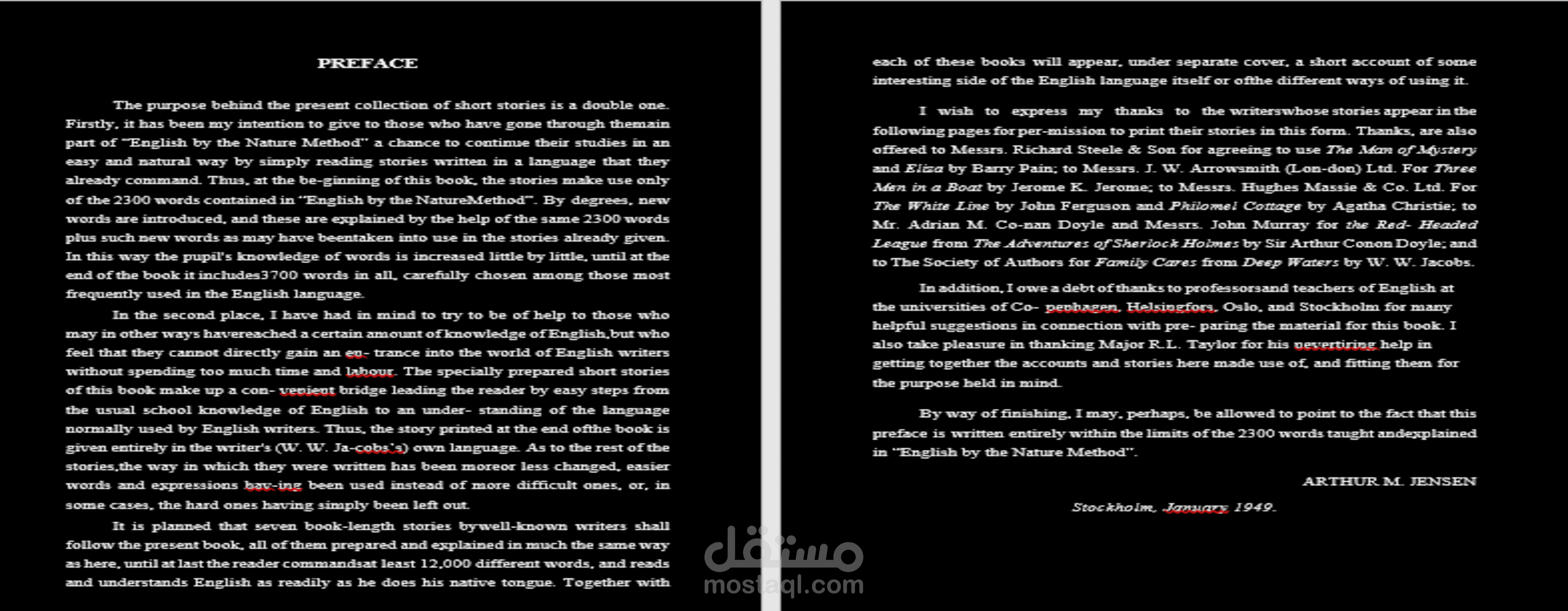 كتابة مقالات بصيغة الوورد و PDF تفريغ وترجمة النصوص
