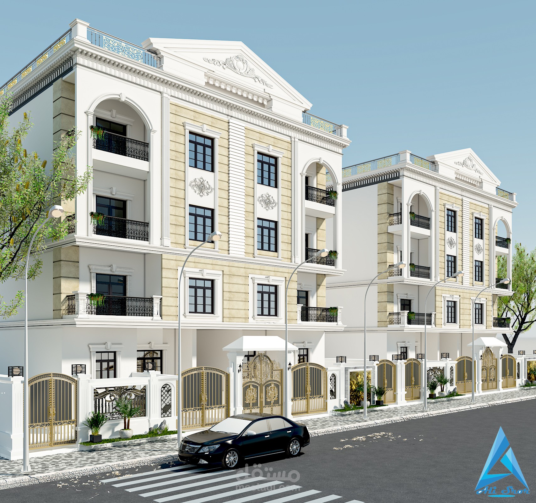 Exterior villa
