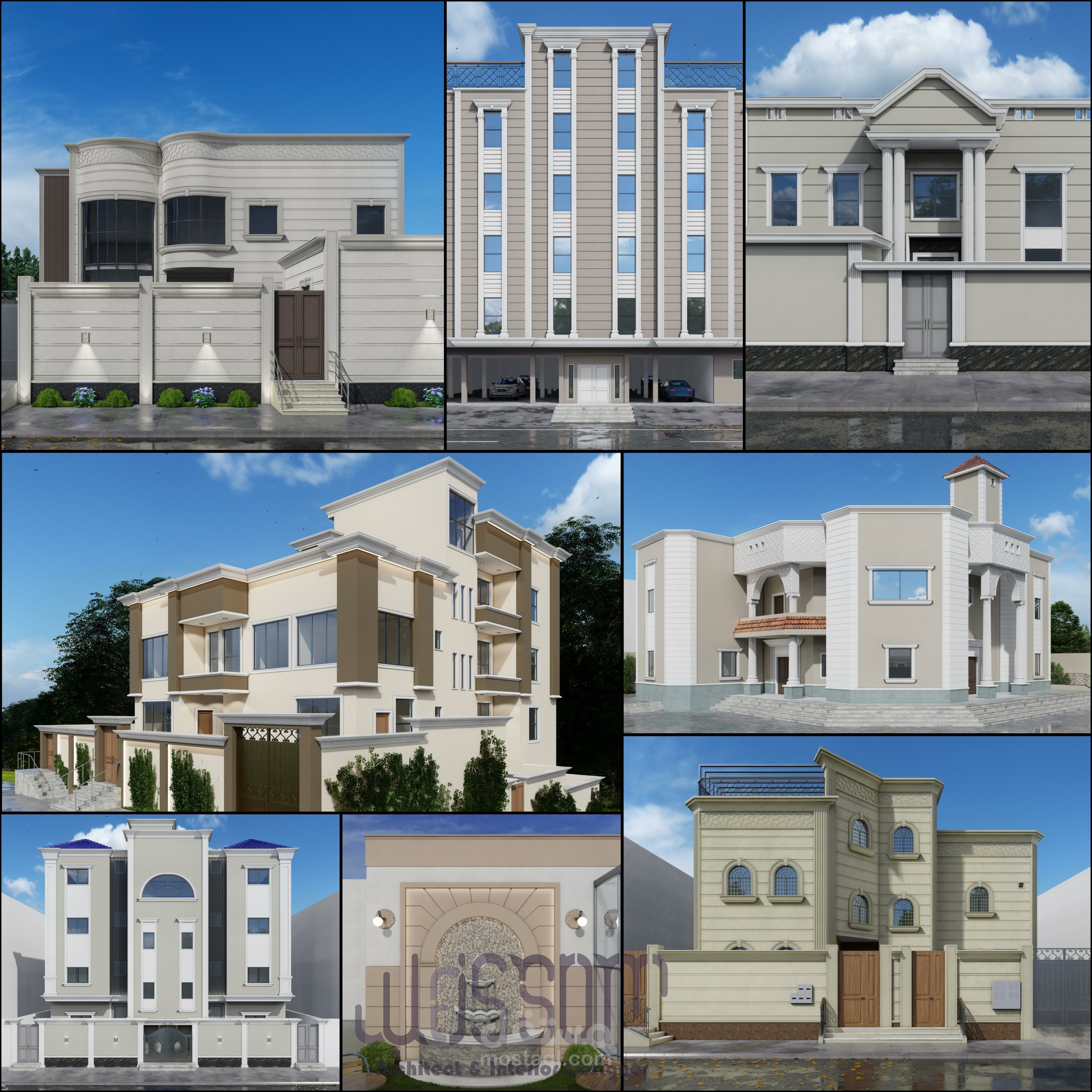 مجموعة واجهات خارجية 6