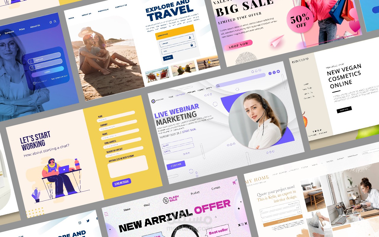 تصميم Landing Page احترافية باستخدام WordPress
