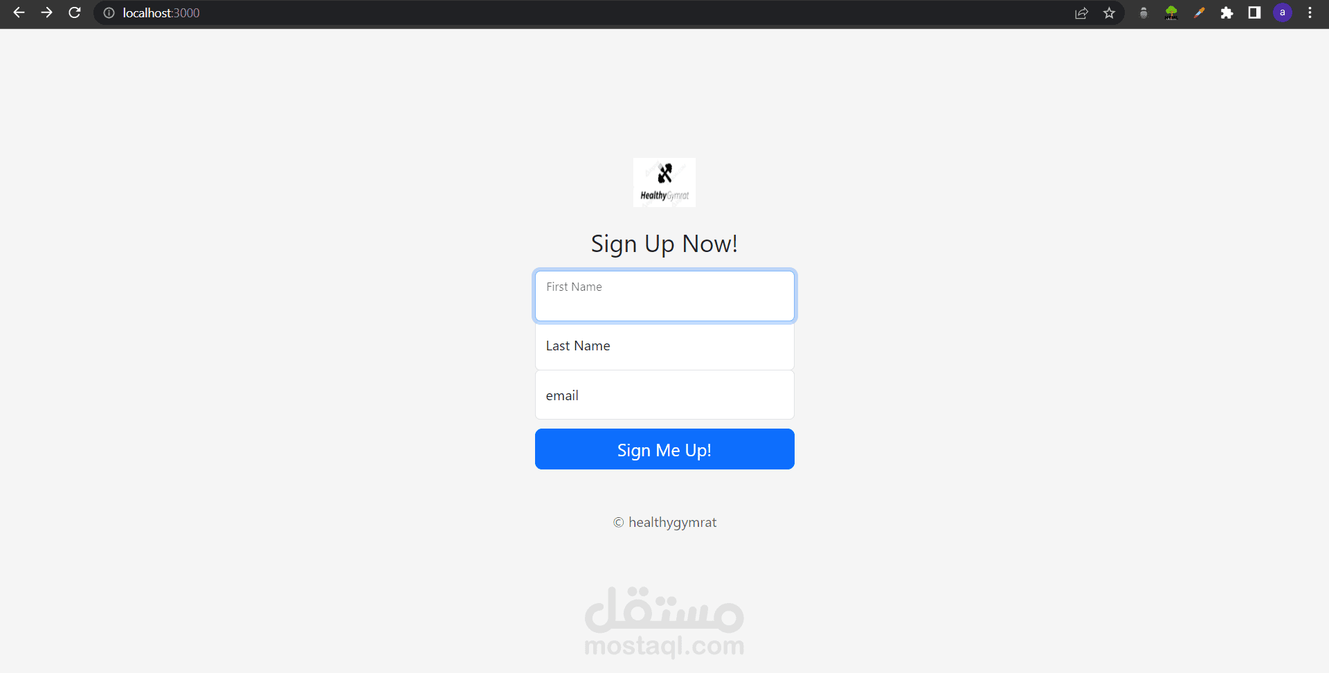 صفحة اشتراك في النشرة الإخبارية