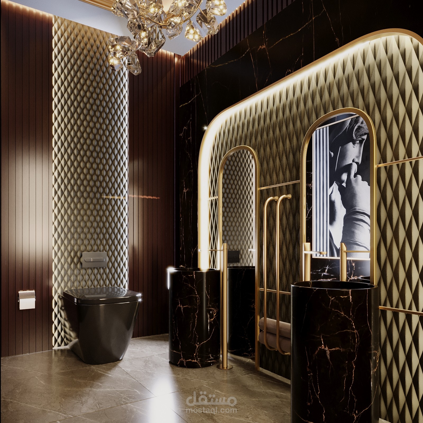 luxury toilet