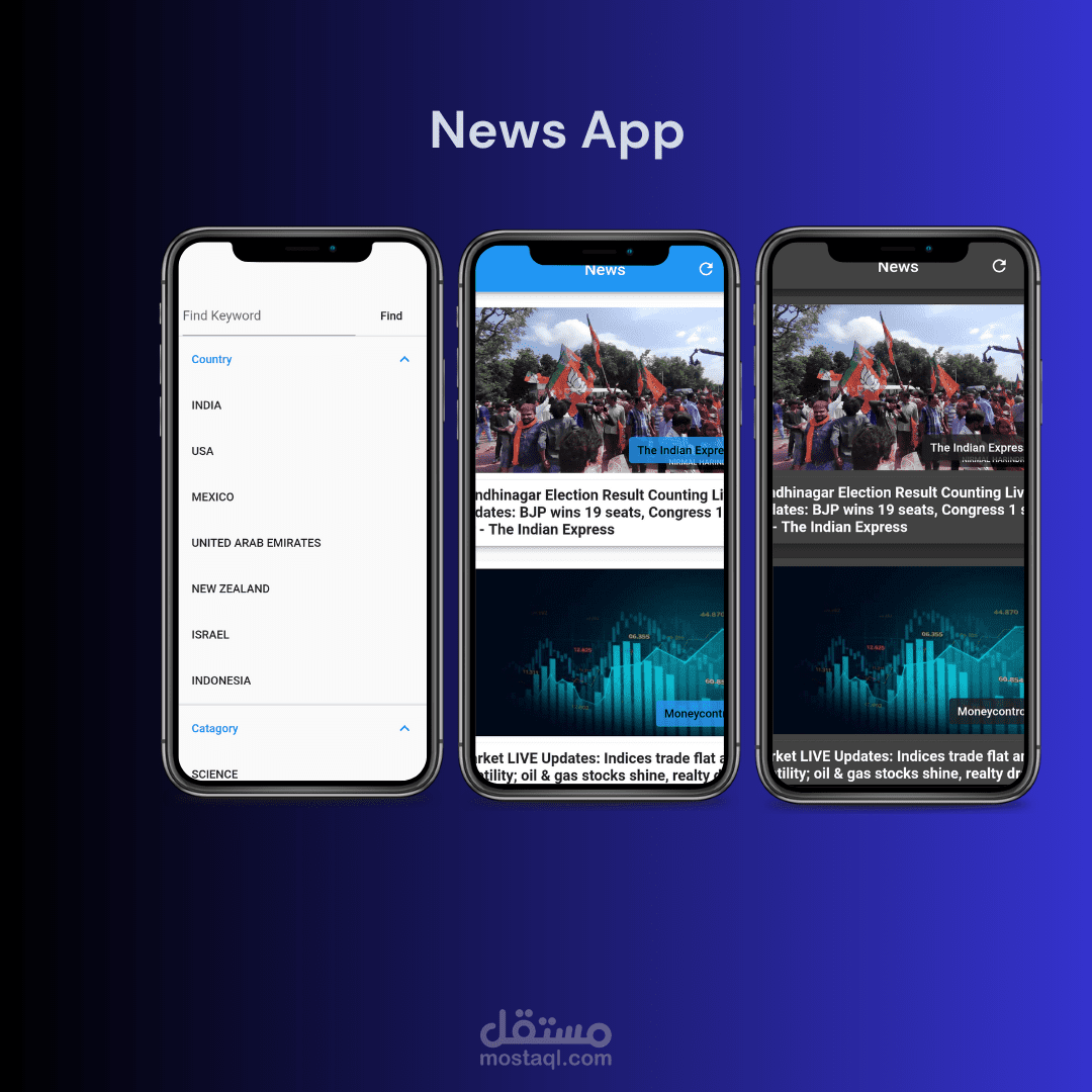 تطبيق اخباري